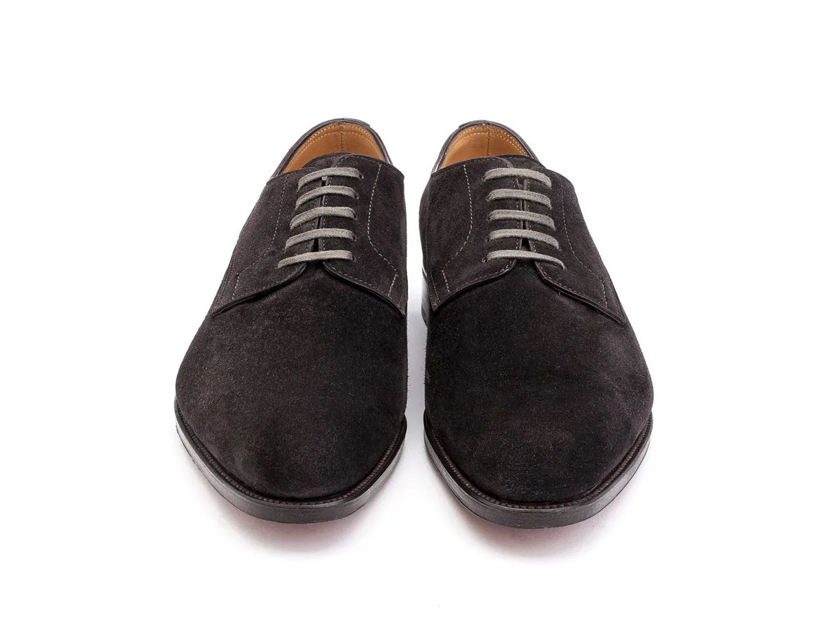 Penzance Dark Grey Suede EE-width