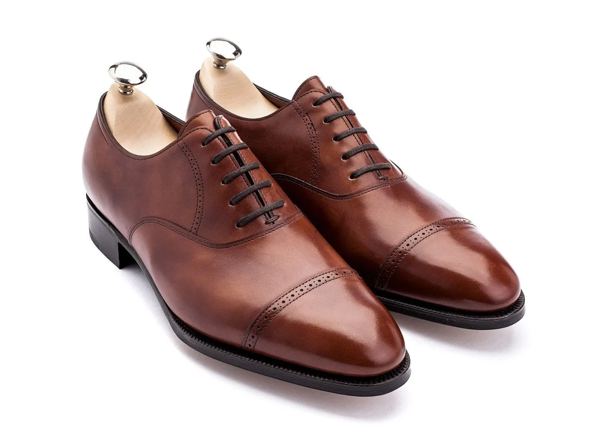 Philip II Chestnut Misty Calf EE-width