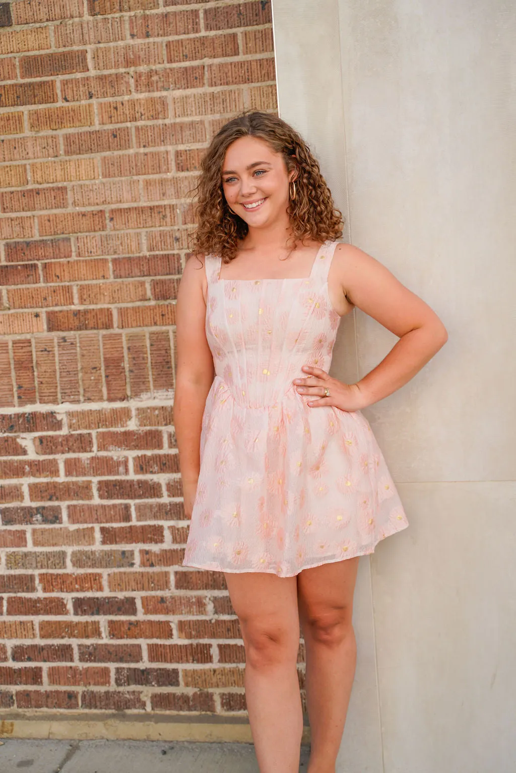 Pink Corset Dress