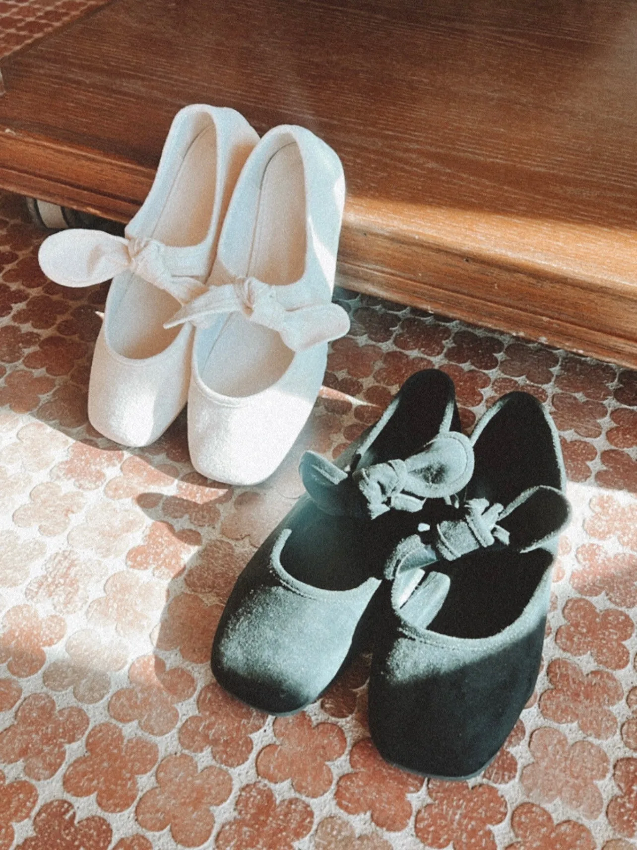 Point Ribbon Ballet Shoes