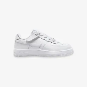 preschool nike force 1 low easyon (white)