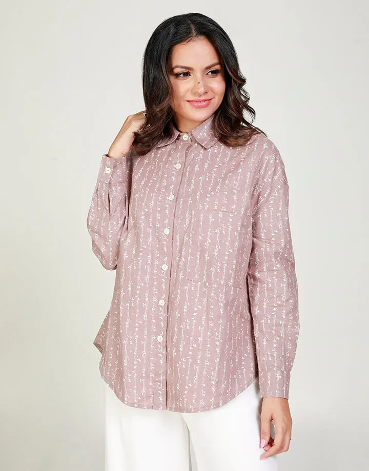 Printed Long Sleeves Shirt