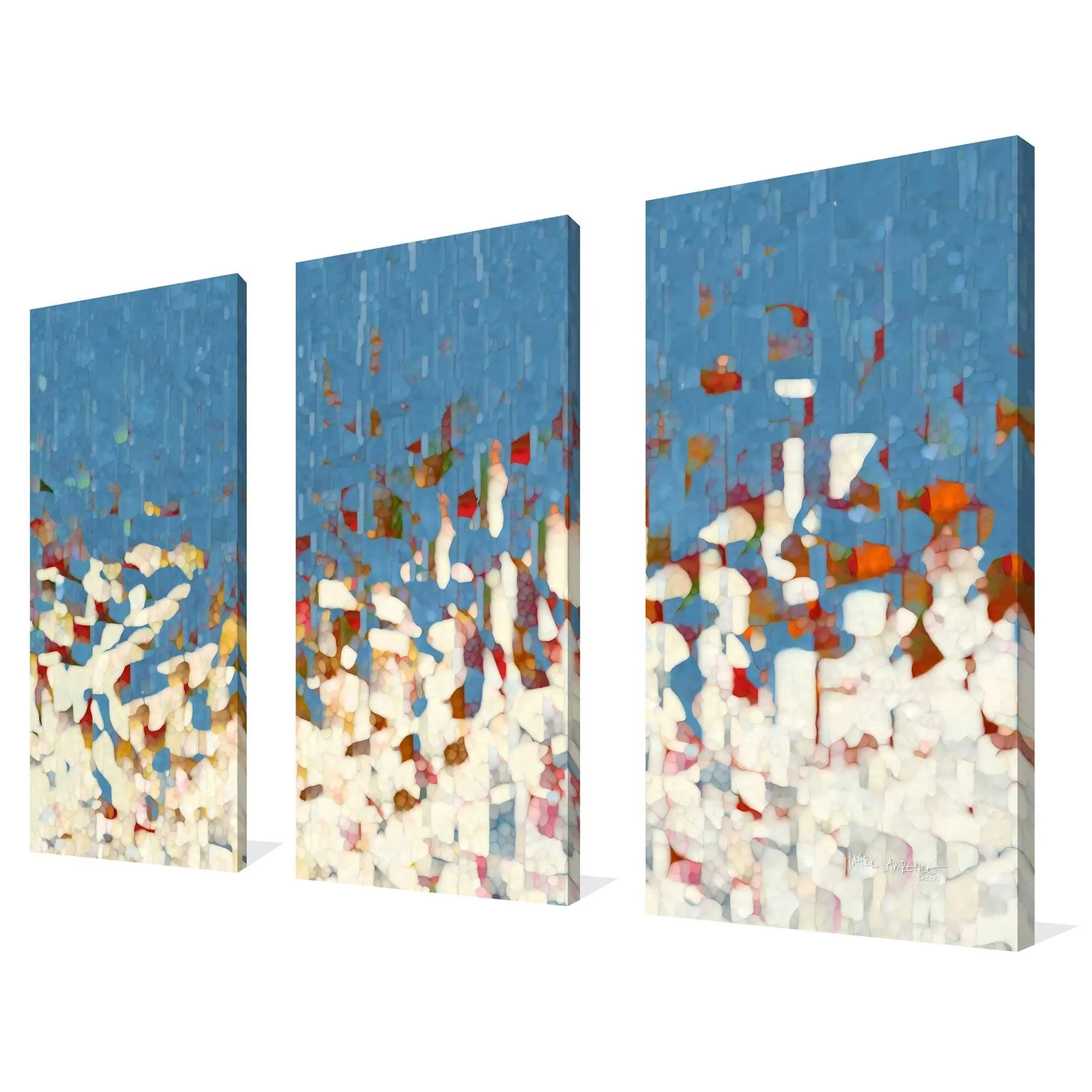 "1 Peter 1 12" by Mark Lawrence 3 Piece Set on Canvas