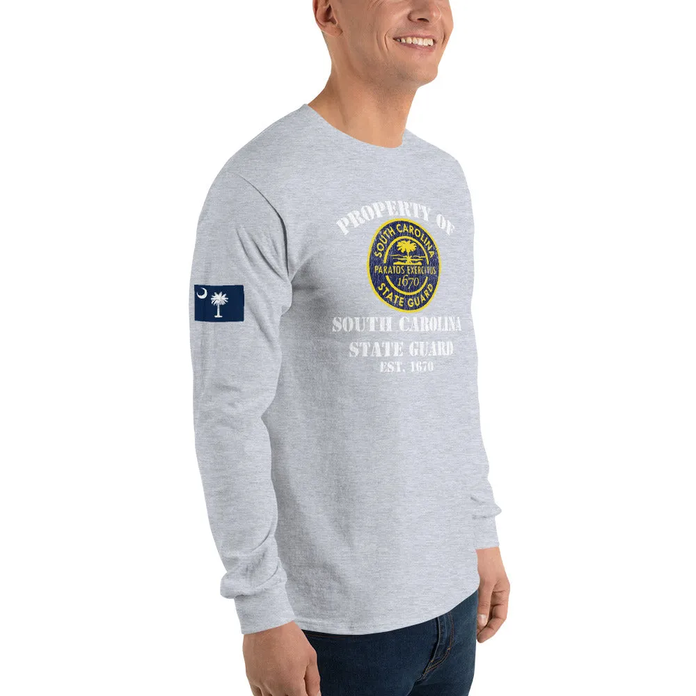 "Property of South Carolina State Guard" Long Sleeve T-Shirt