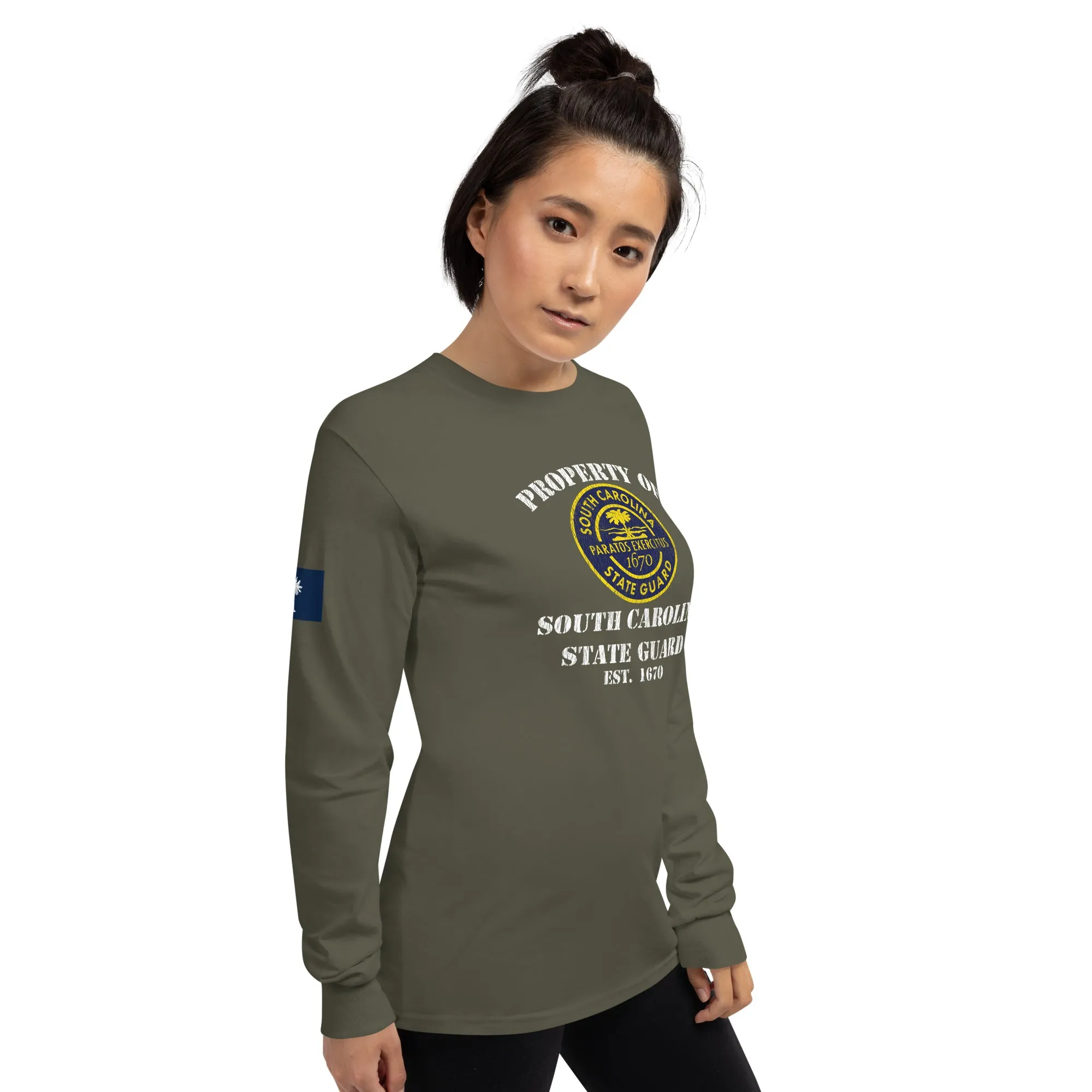 "Property of South Carolina State Guard" Long Sleeve T-Shirt