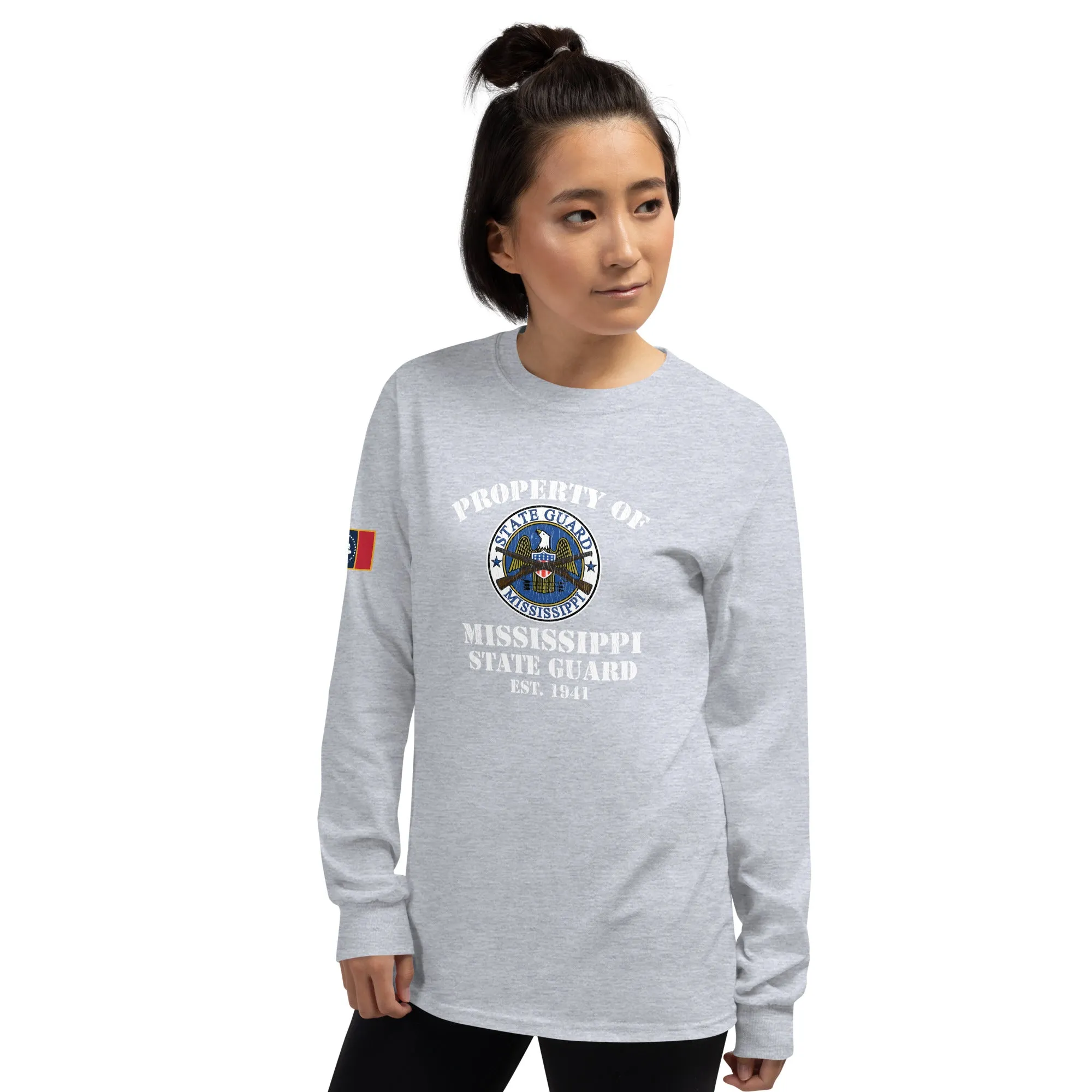 "Property of the MIssissippi State Guard" Long Sleeve T-Shirt