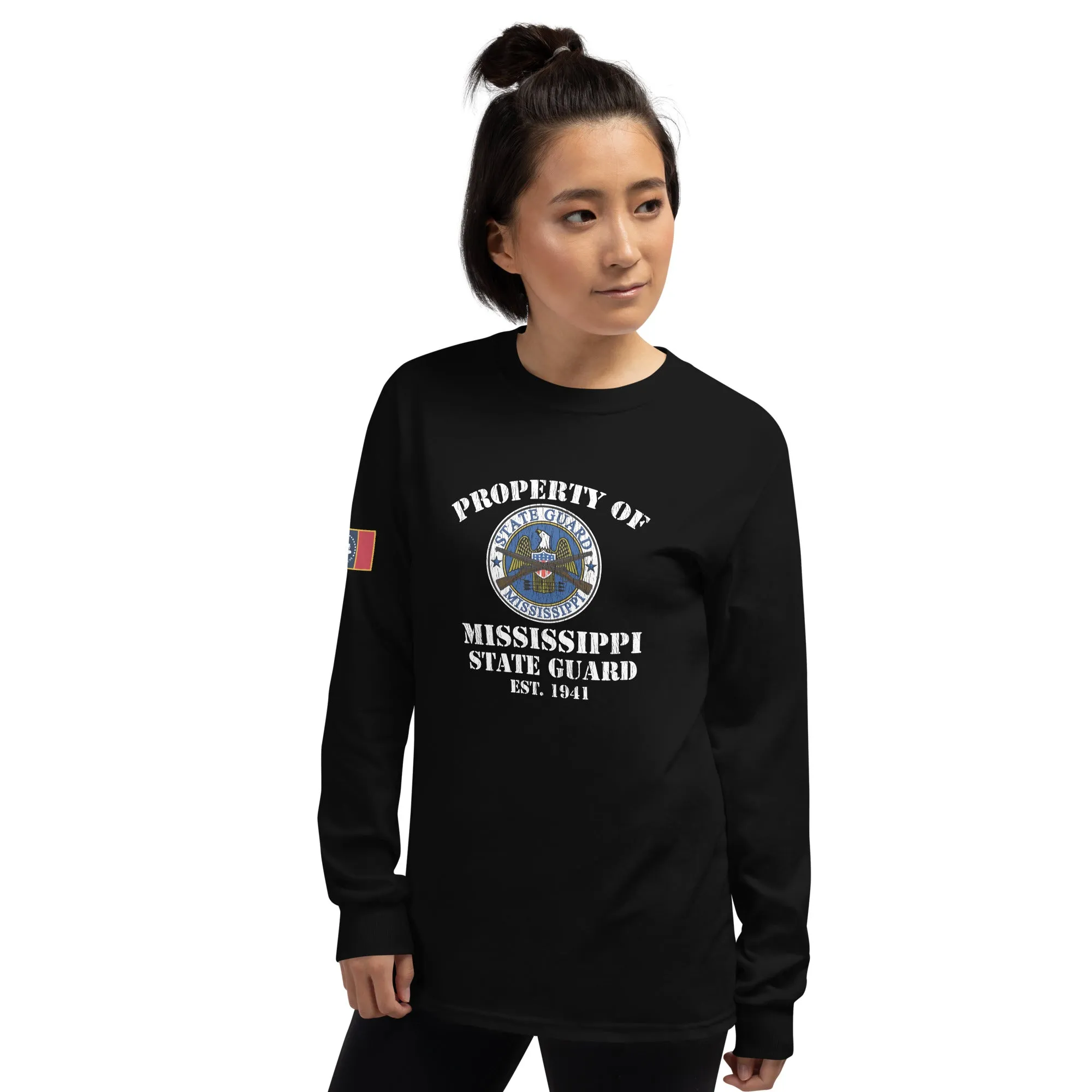 "Property of the MIssissippi State Guard" Long Sleeve T-Shirt