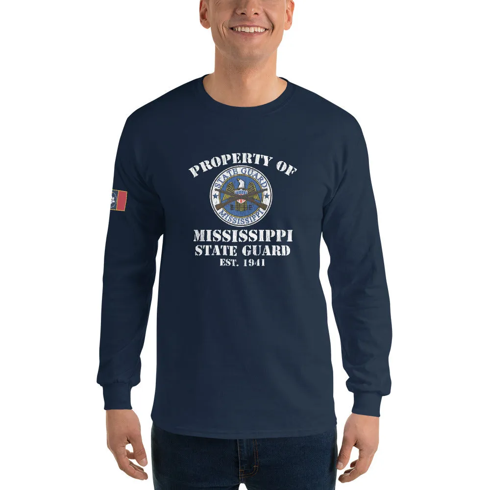 "Property of the MIssissippi State Guard" Long Sleeve T-Shirt