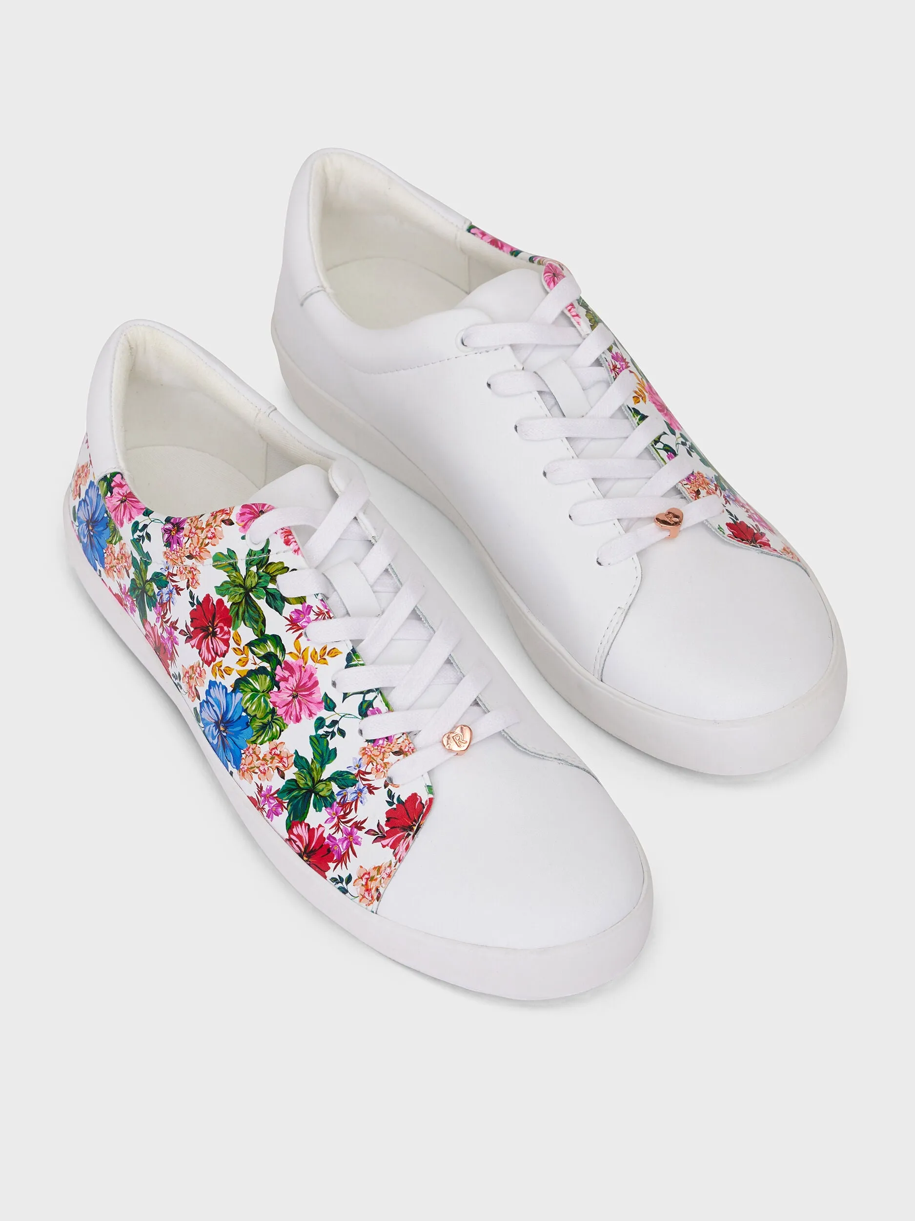 Rainbow Floral Sneaker