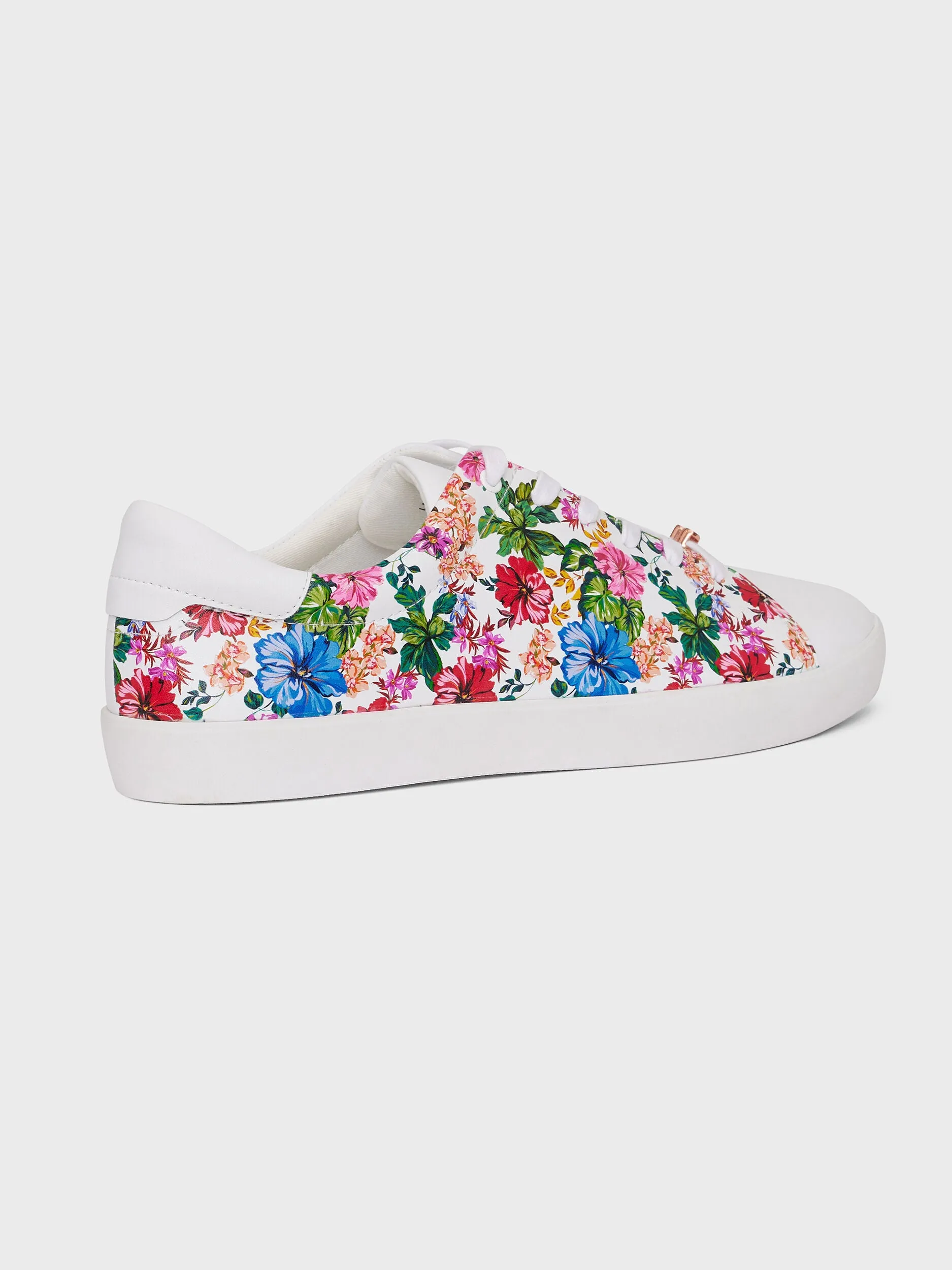 Rainbow Floral Sneaker