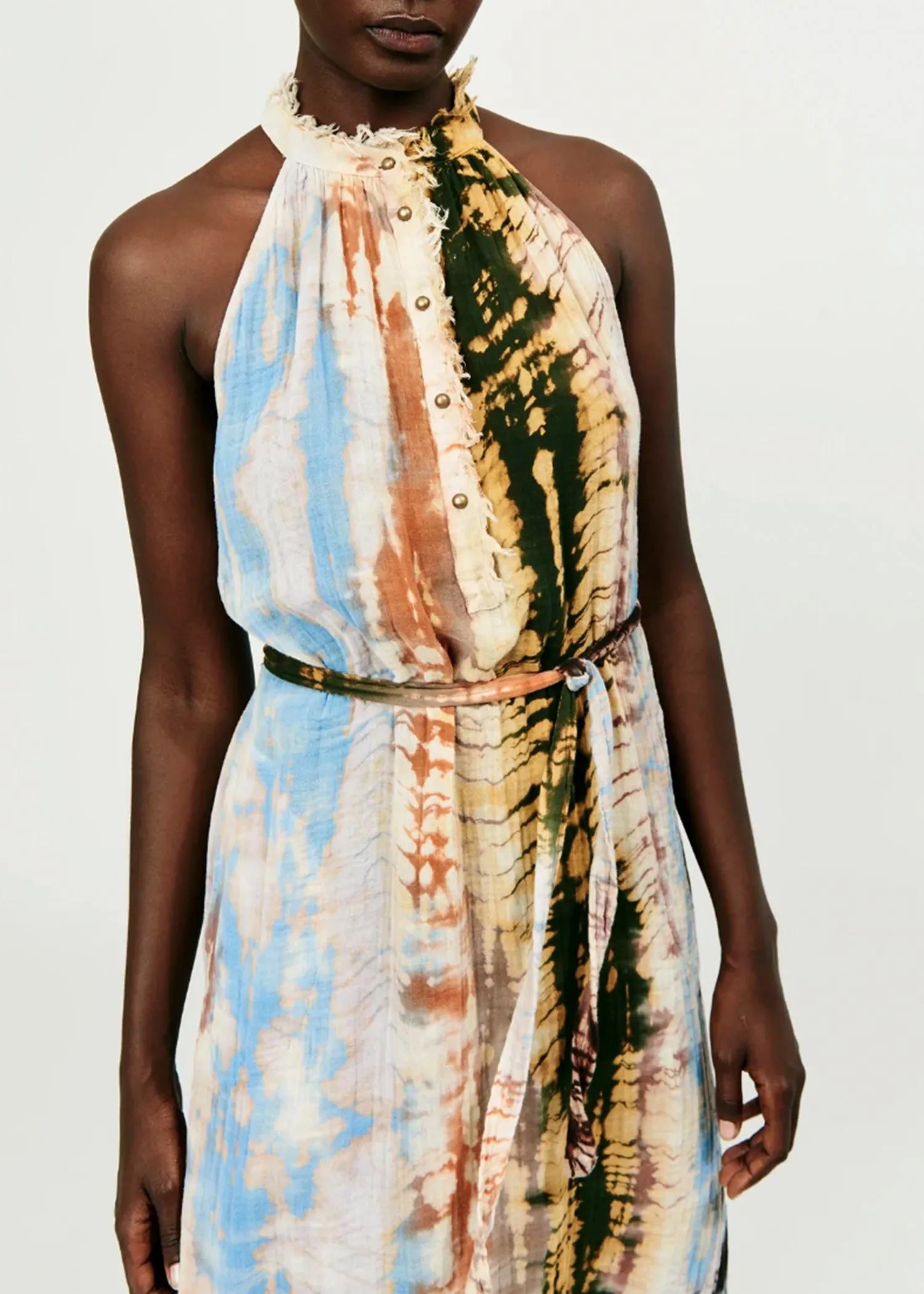 Raquel Allegra Halter Dress