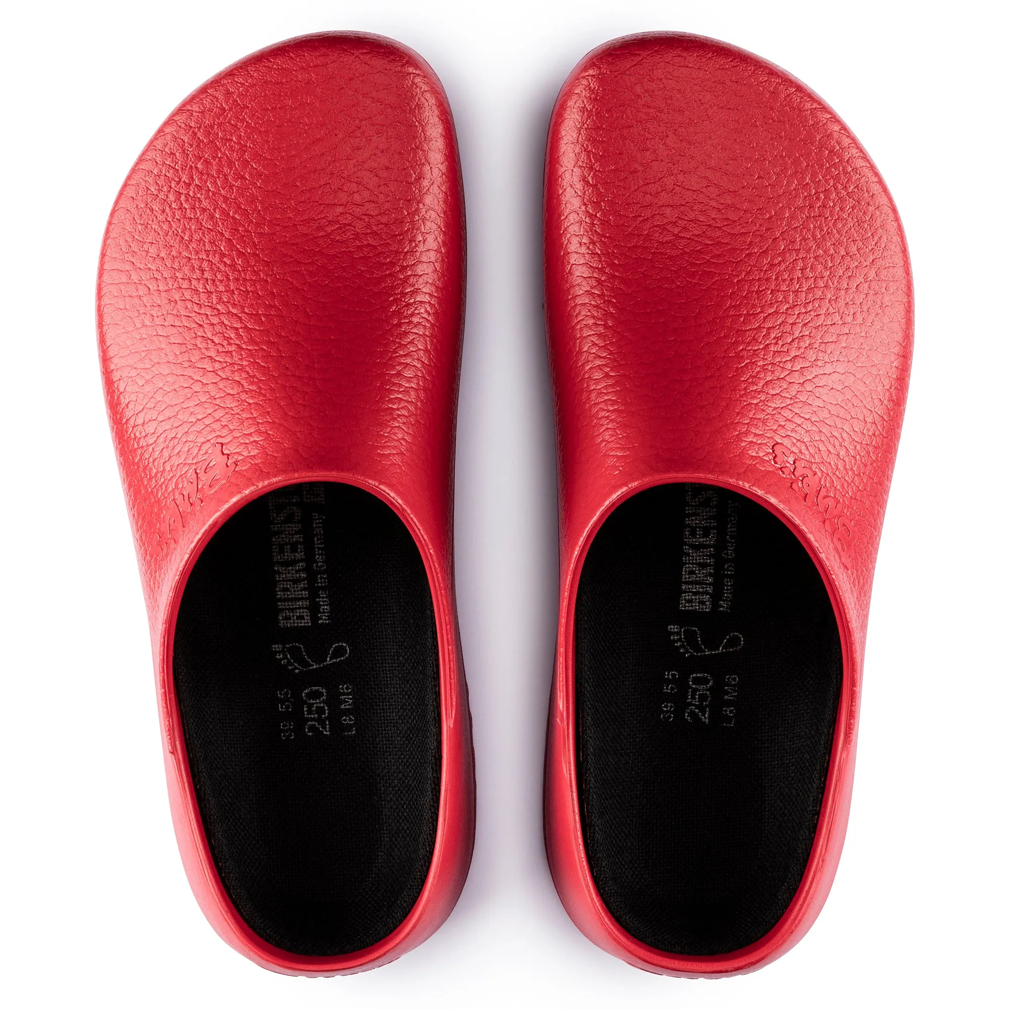 Red Super Birki Clogs for Restaurants | Birkenstock Professional Footwear