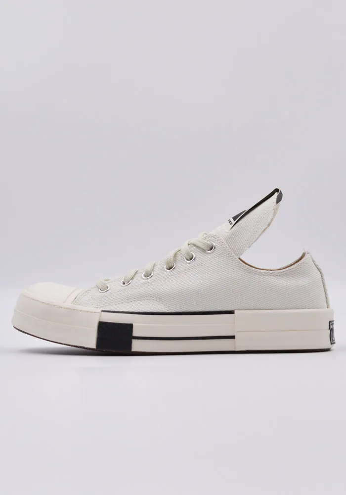 RICK OWENS DRKSHDW x CONVERSE DC01BX727 CTDR1 DRKSTAR OX WHITE