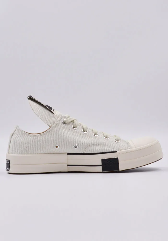 RICK OWENS DRKSHDW x CONVERSE DC01BX727 CTDR1 DRKSTAR OX WHITE