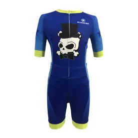 Roadstar - Kids Skull Training Skin Suit - (Blue or Pink)