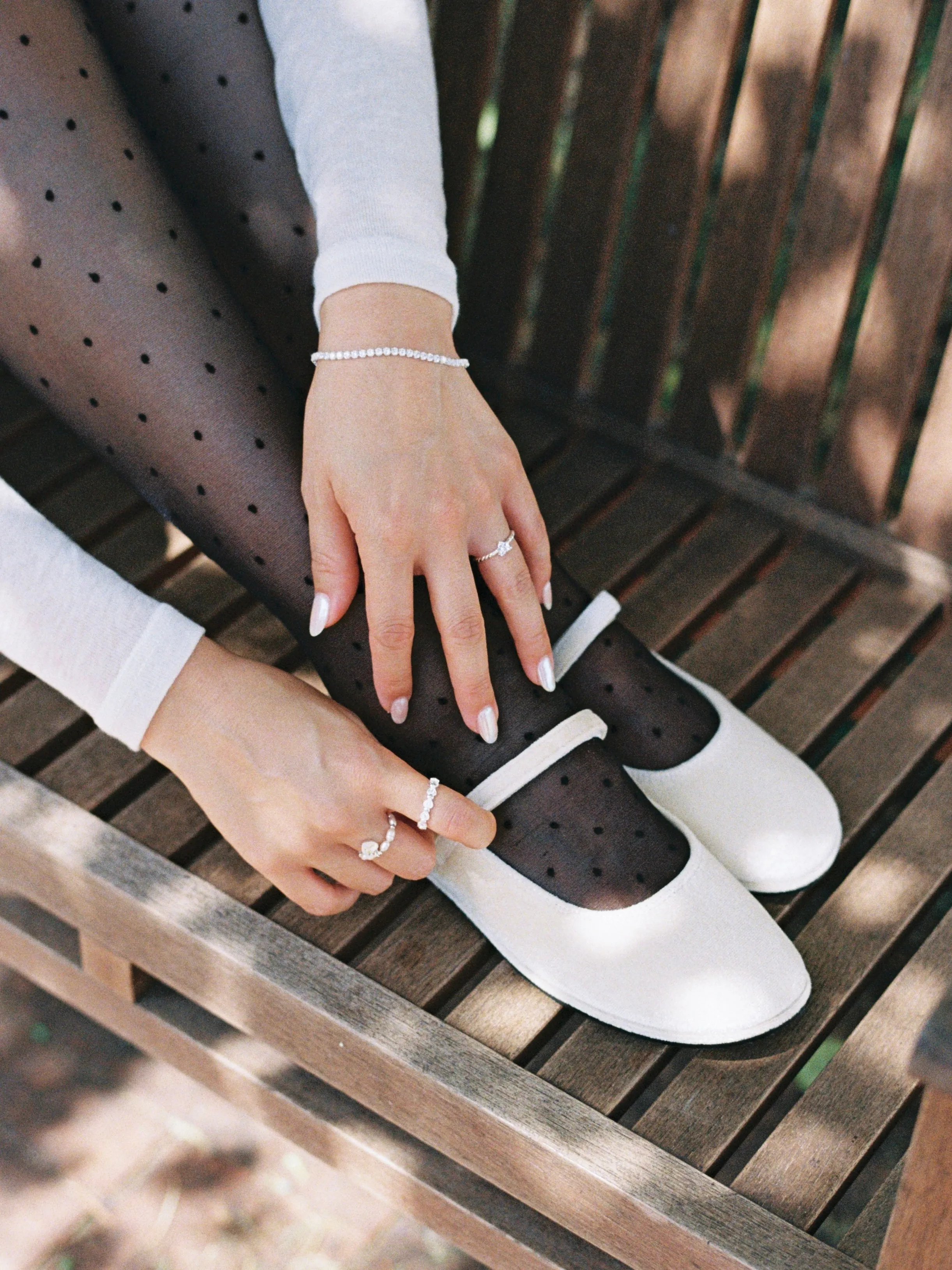 Romantic Velours Ballet Shoes