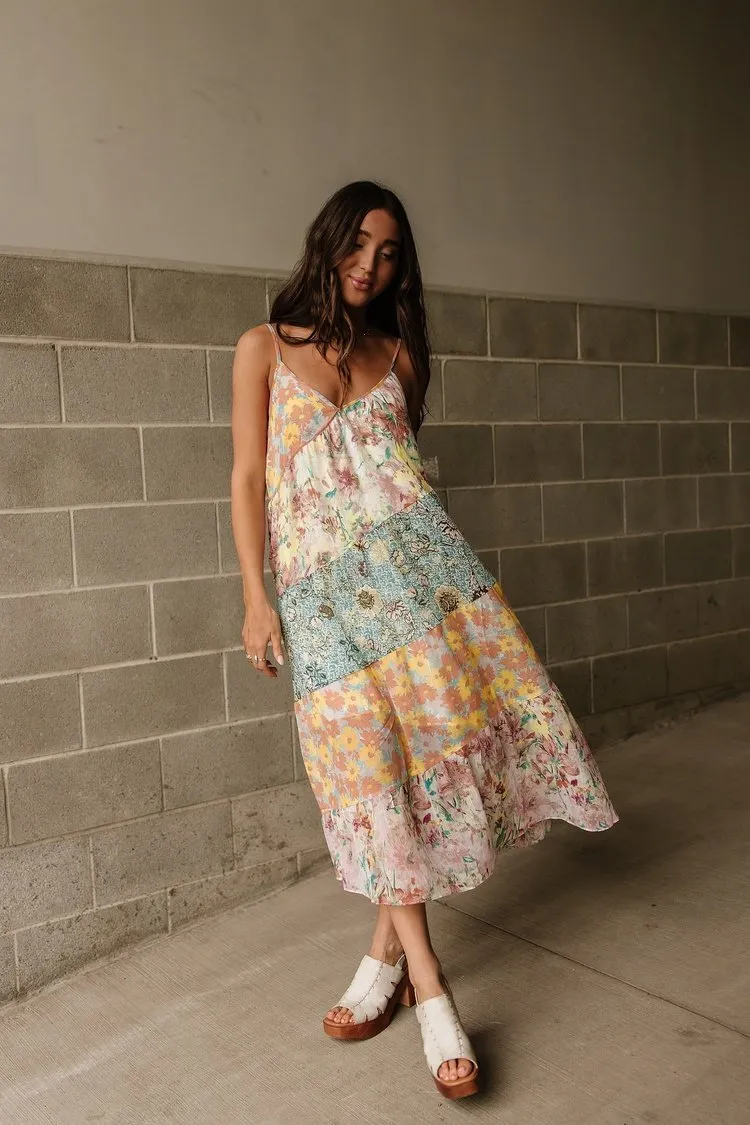 Sabrina Floral Midi