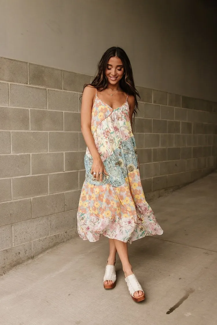 Sabrina Floral Midi