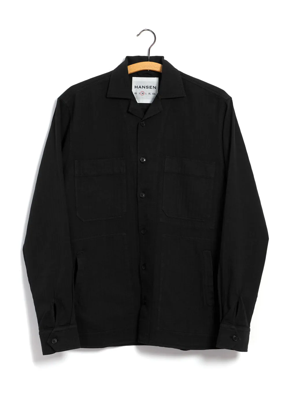 SAMMO | Casual Over Shirt | Black