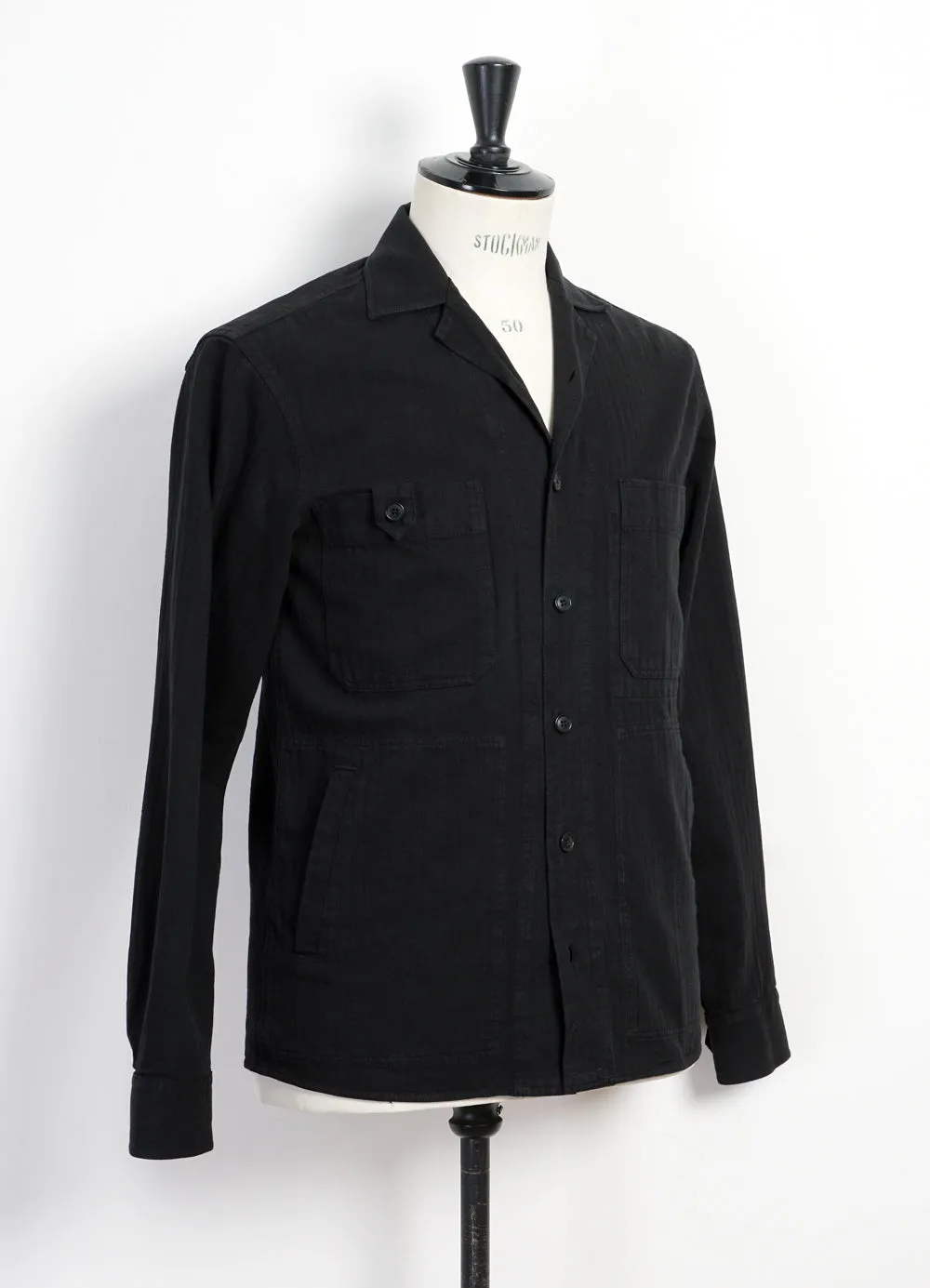 SAMMO | Casual Over Shirt | Black