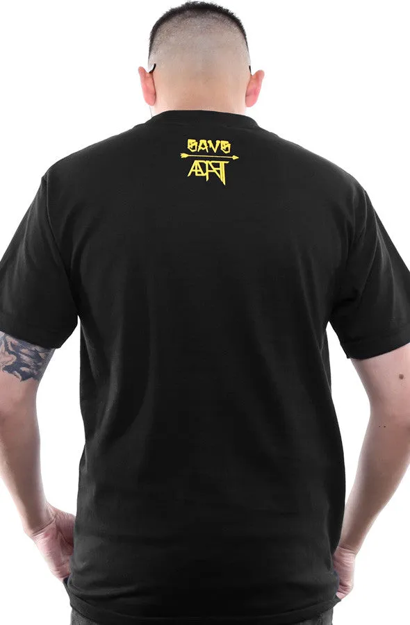 SAVS x Adapt :: Gold Blooded Chiefs (Men's Black/Royal Tee)