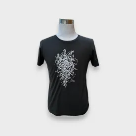 Silver Foil Chandelier Tee