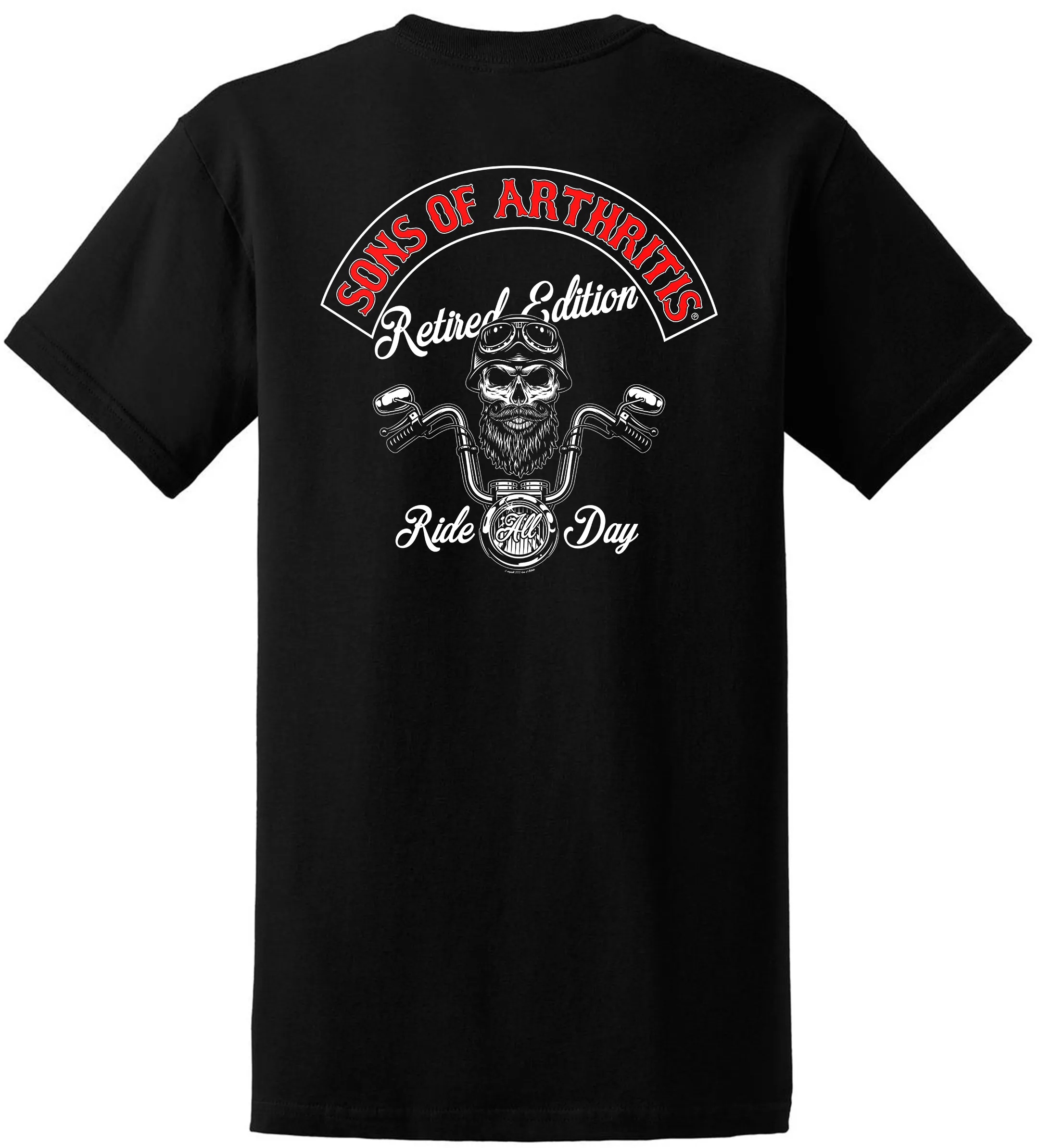 Sons of Arthritis Retired Edition Pocket T-shirt