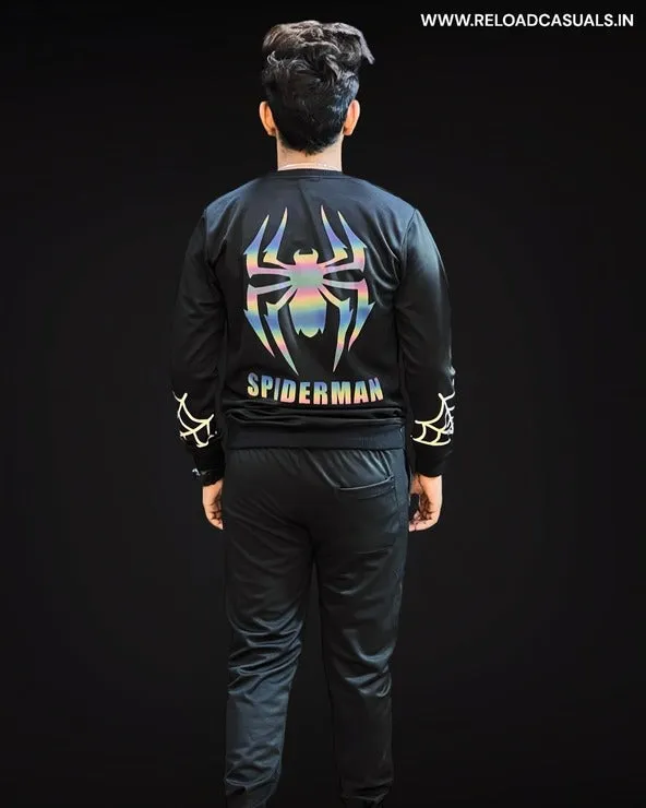 Spiderman Reflector Full Track Suit - Combo