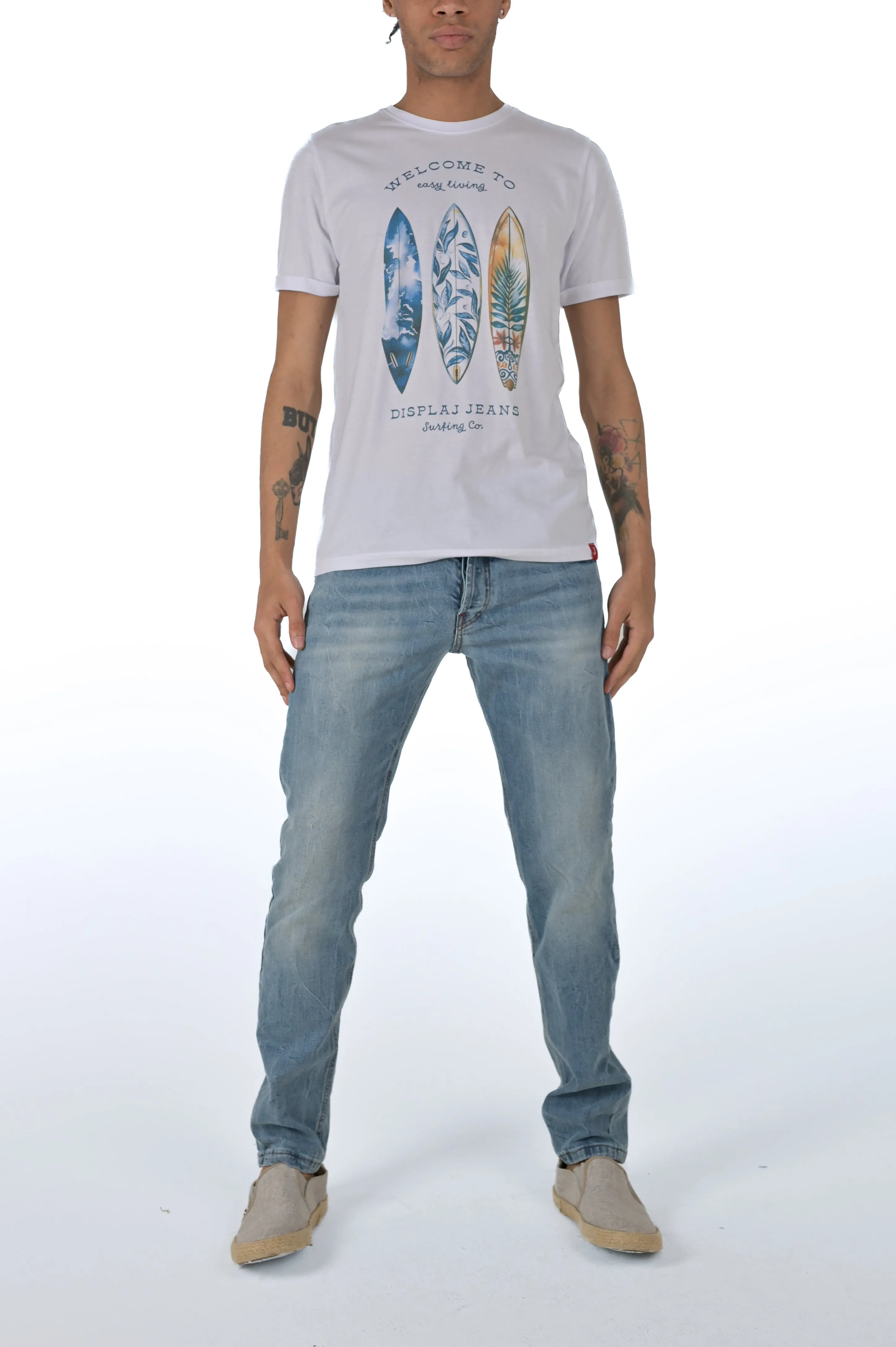 T-Shirt regular Surf Bianco SS24