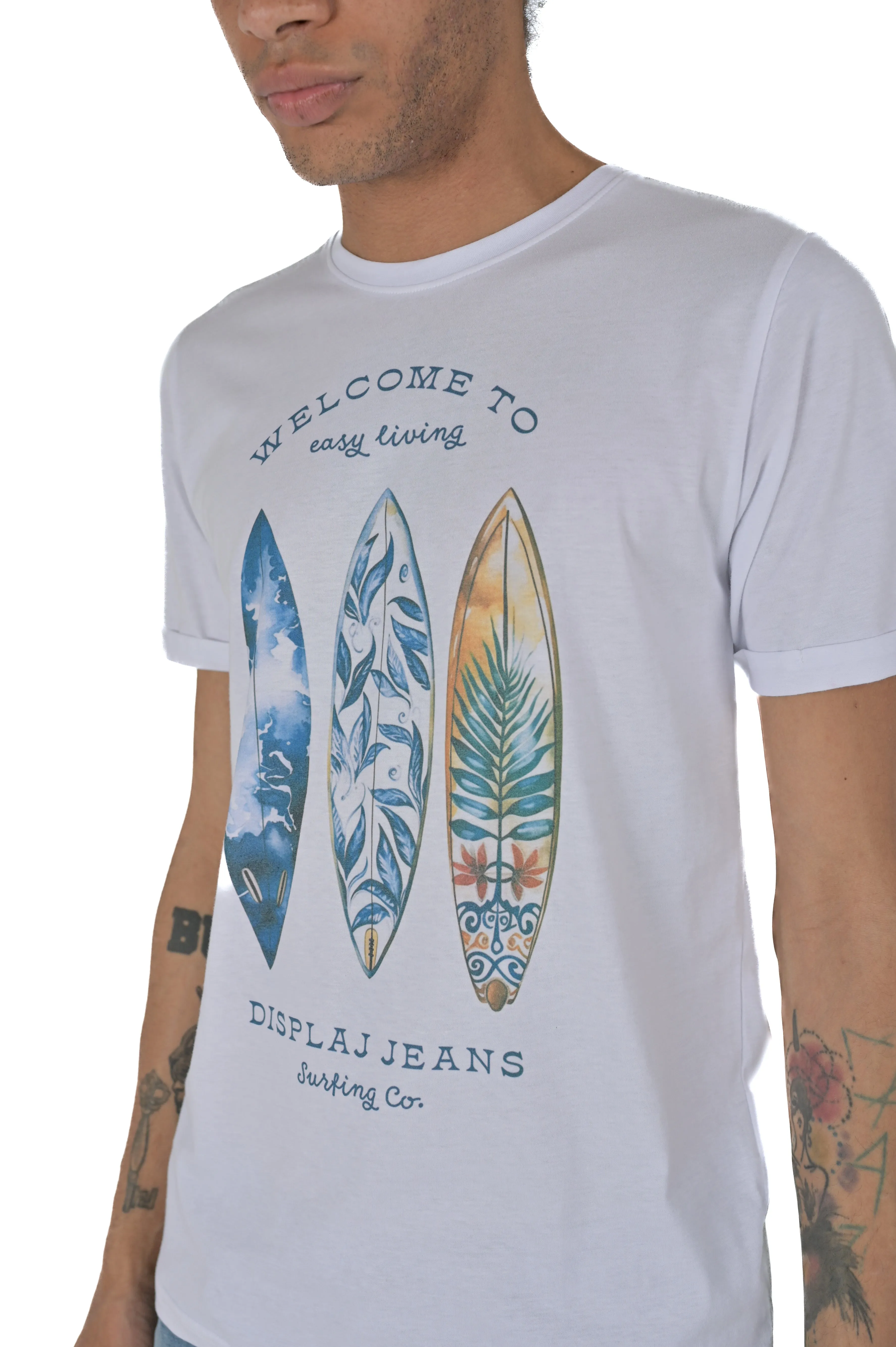 T-Shirt regular Surf Bianco SS24