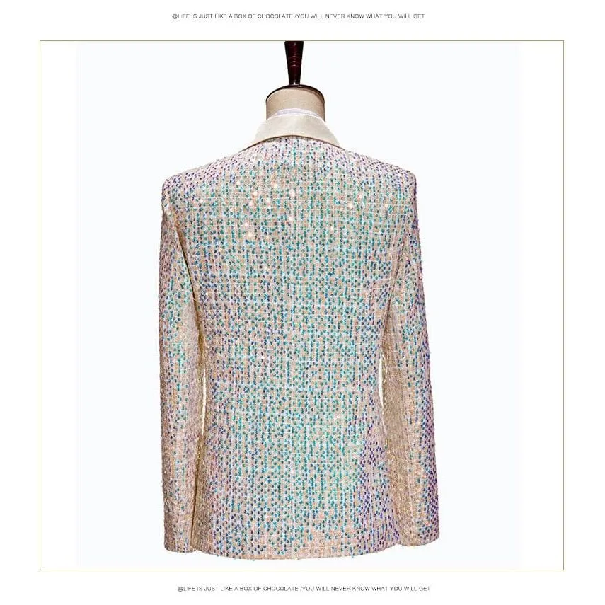 The Aramis Sequin Slim Fit Two-Piece Suit