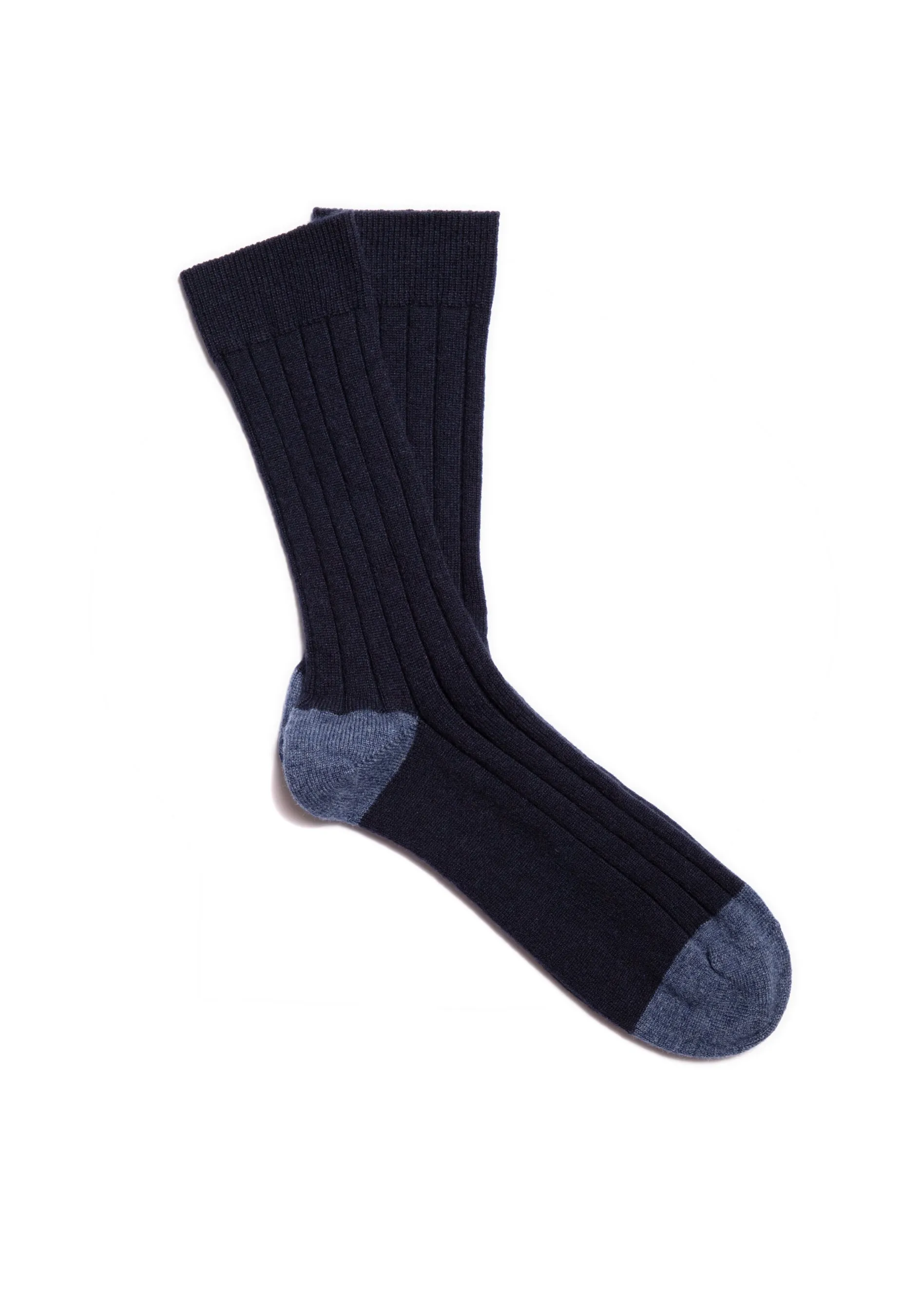 The Cashmere Socks - Midnight