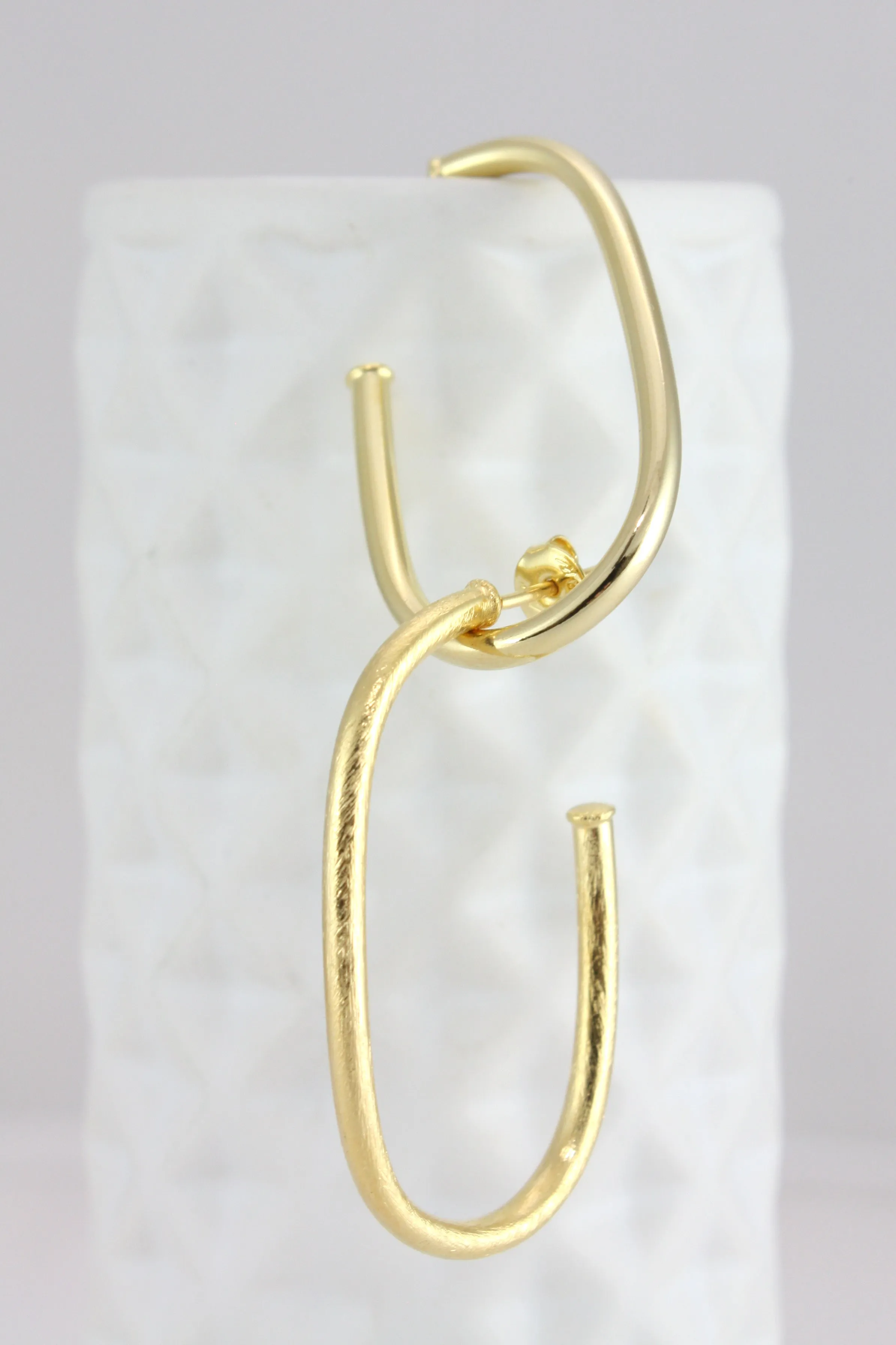 Theadora Gold Hoops