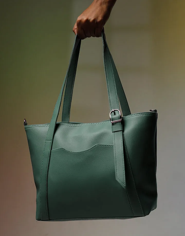 Tote Bag with Side Pocket