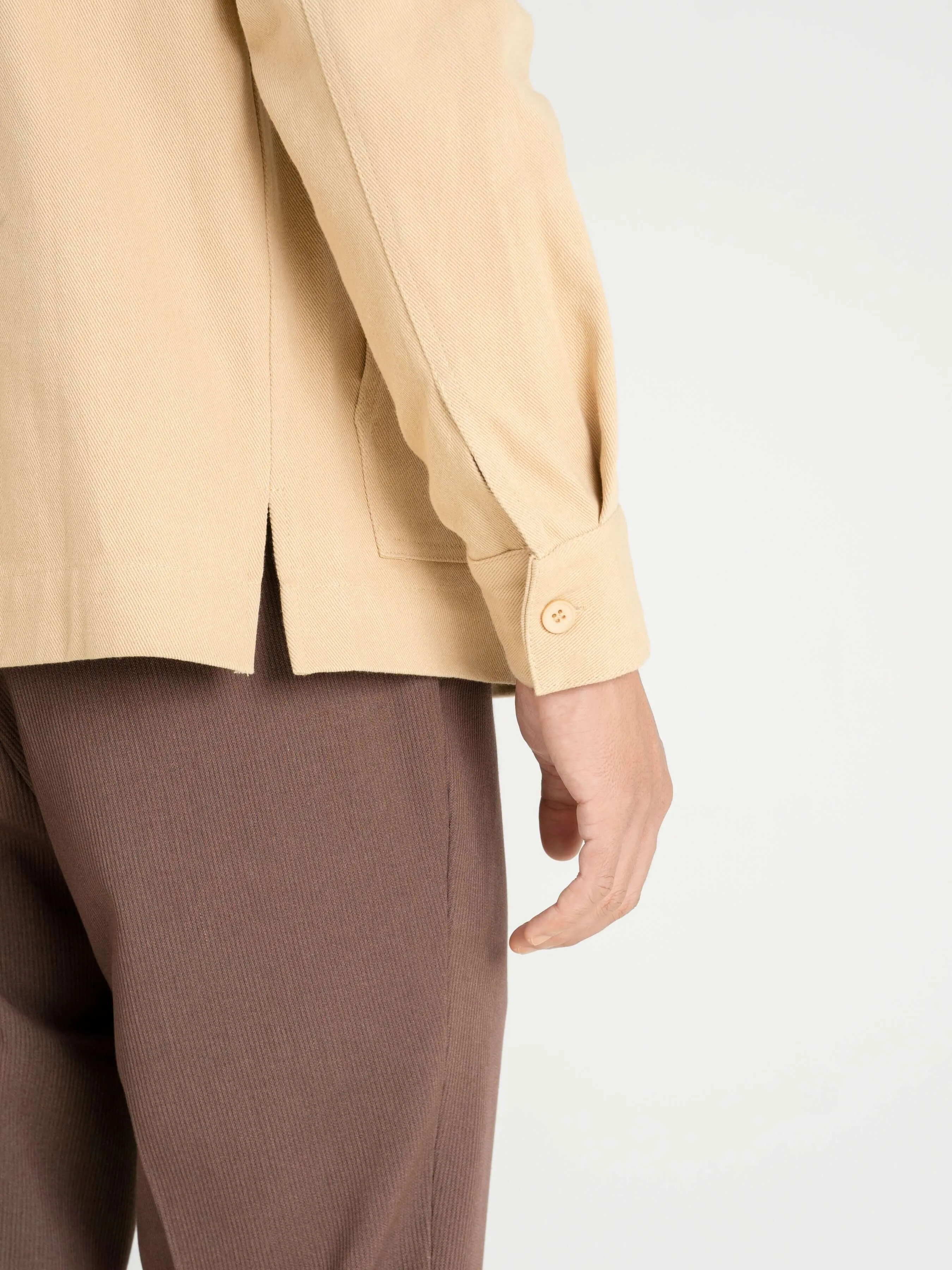 Twill Work Jacket - Beige