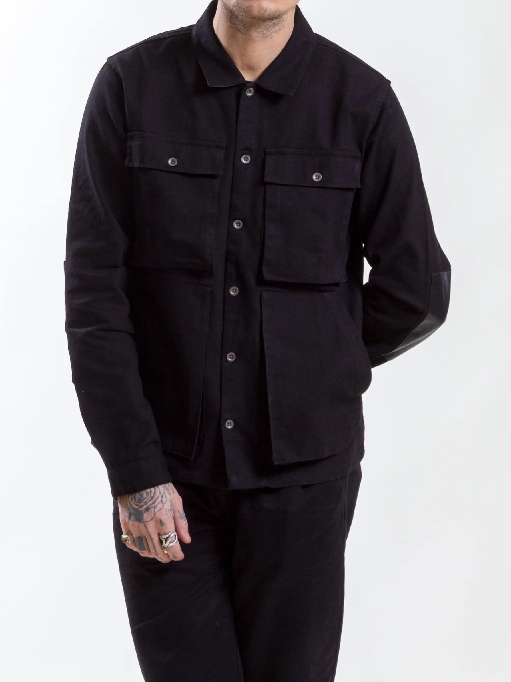 Uncle Bright, Jean Patch, Black/Black