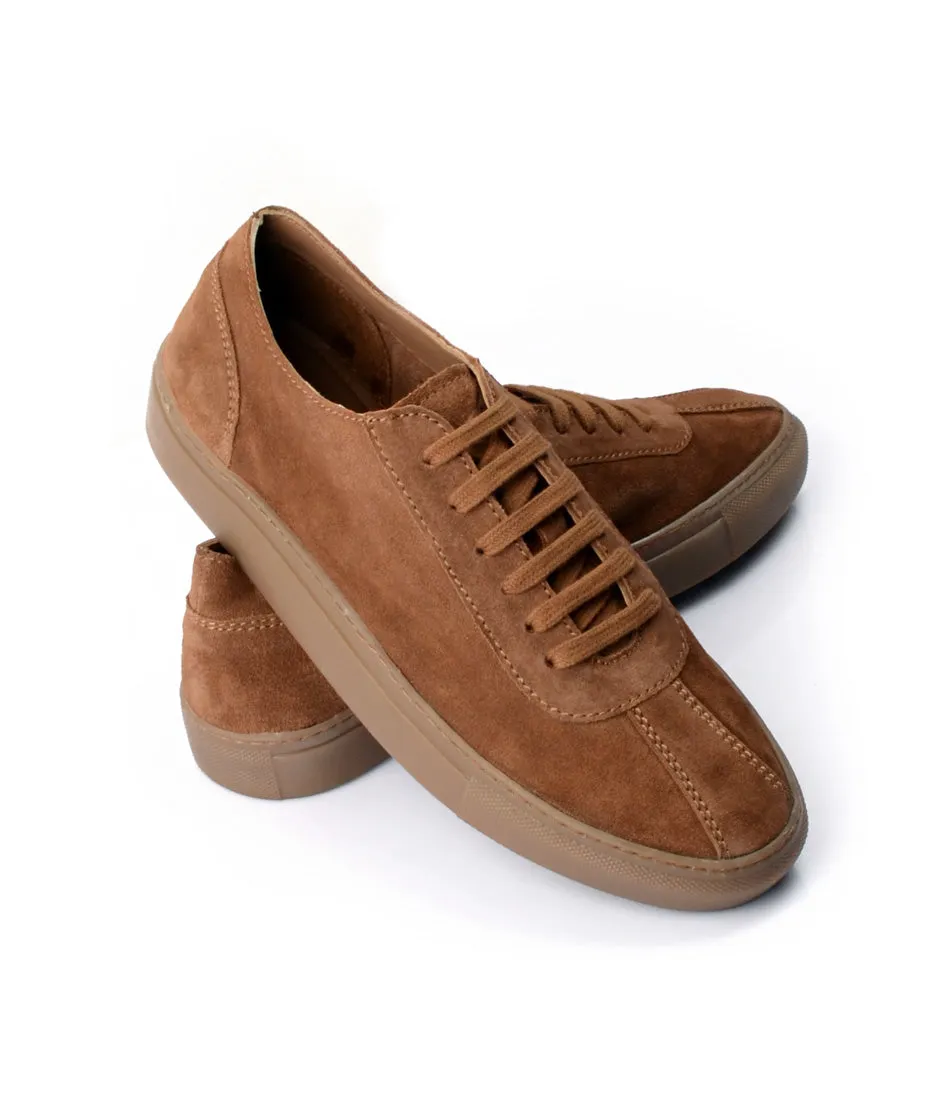 Unlined Sneakers - Beige Suede