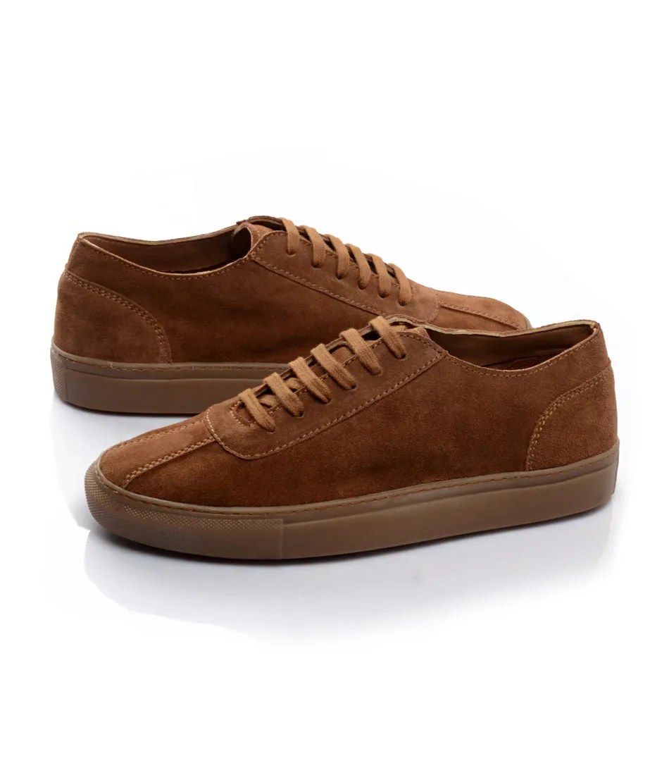 Unlined Sneakers - Beige Suede