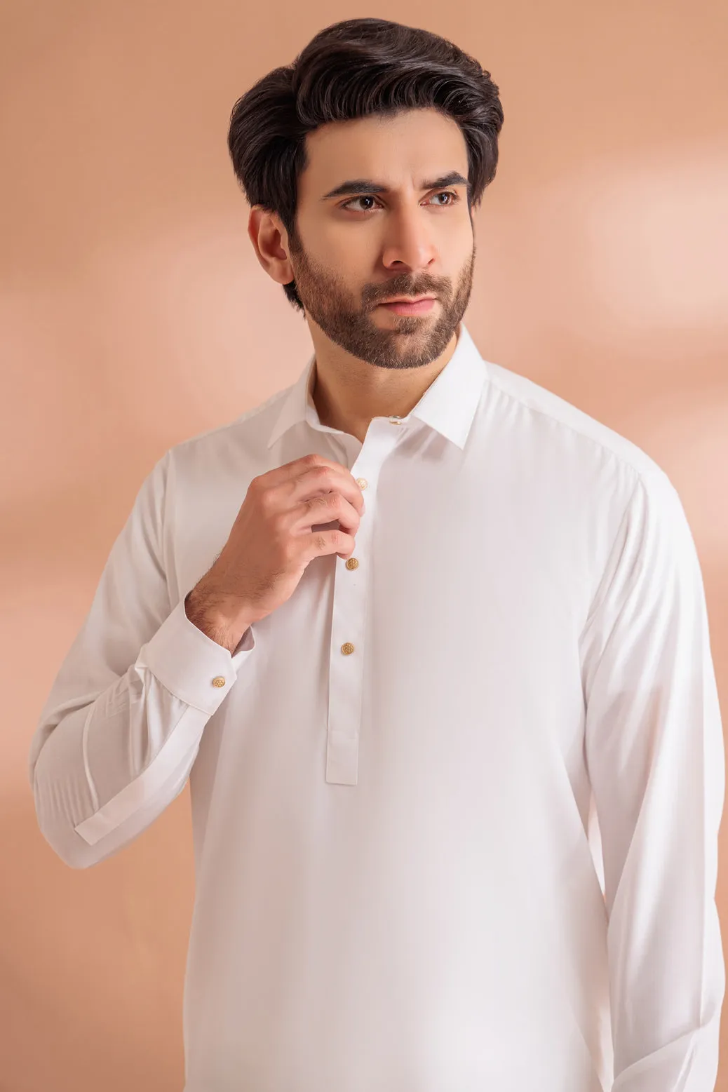 WHITE-BLENDED-SHALWAR SUIT - (GSSS24-003) BIN 59 M10