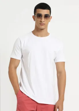 White Crew Neck T-shirt