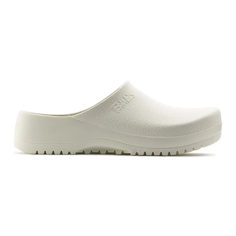 White Super Birki Work Clogs Non-slip Soles - BIRKENSTOCK