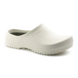 White Super Birki Work Clogs Non-slip Soles - BIRKENSTOCK