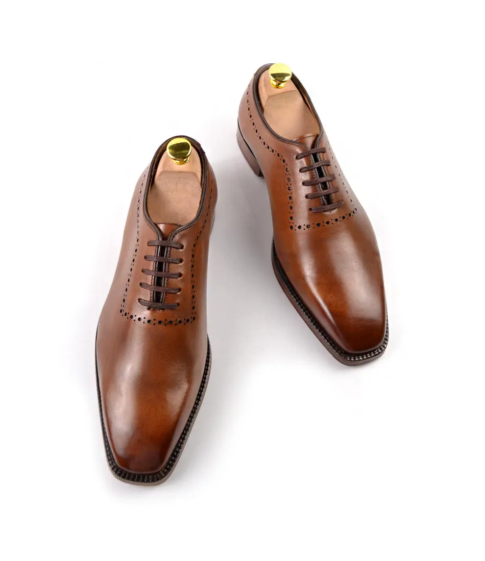 Wholecut Oxfords - Brown