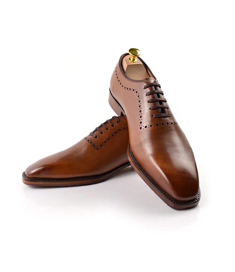 Wholecut Oxfords - Brown