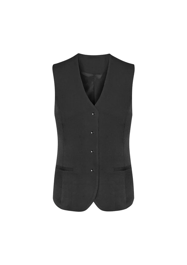 Womens Comfort Wool Longline Vest