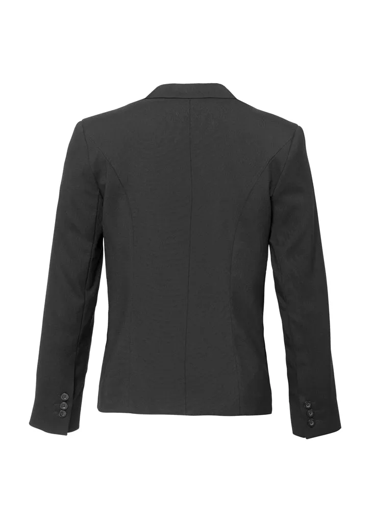 Womens Comfort Wool Reverse Lapel Jacket